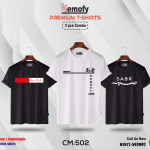 3 Pcs Combo Premium T-shirt For Men